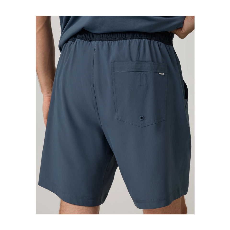 Vuori Men's Kore Short Lined 7" Bay Blue/Ink
