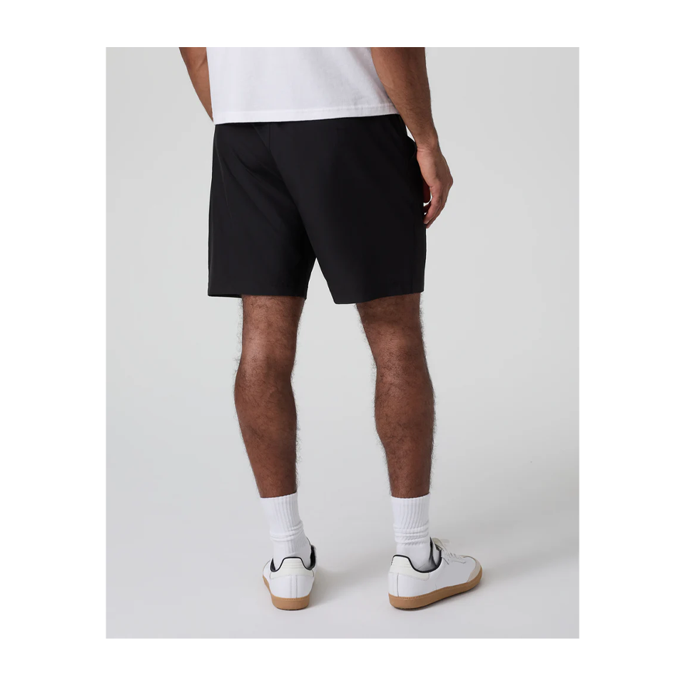 Vuori Men's Banks Session Short Unlined 7" Black