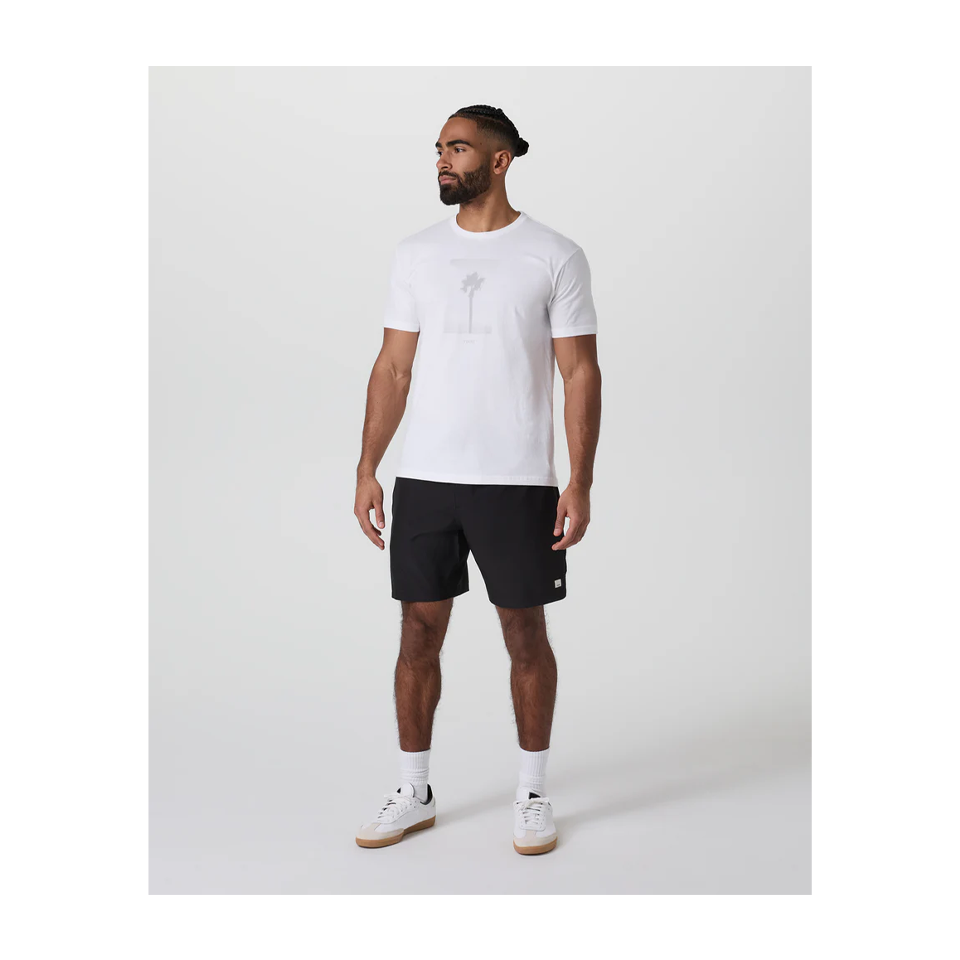 Vuori Men's Banks Session Short Unlined 7" Black