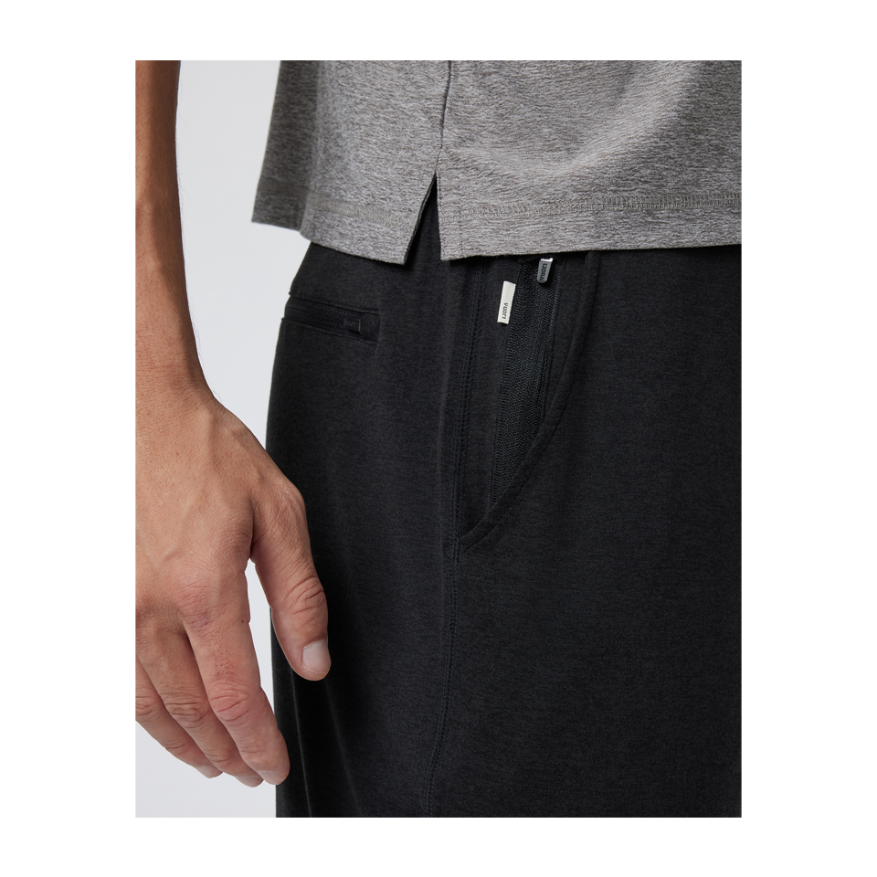 Vuori Men's Ponto Short Black Heather