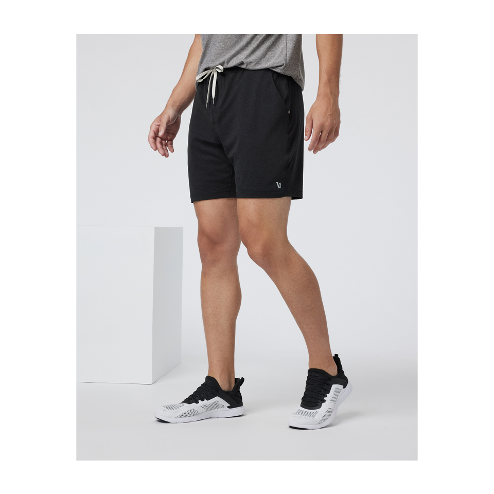Vuori Men's Ponto Short Black Heather