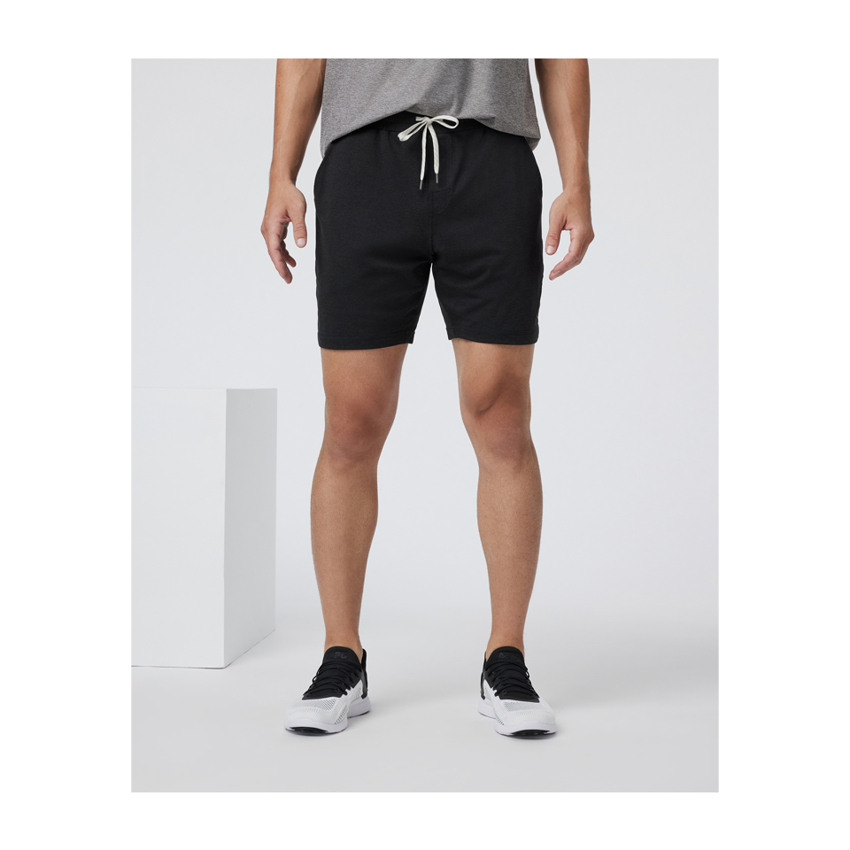 Vuori Men's Ponto Short Black Heather