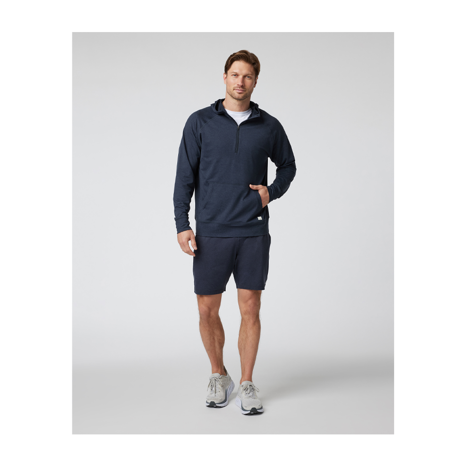 Vuori Men's Ponto Short Midnight Heather