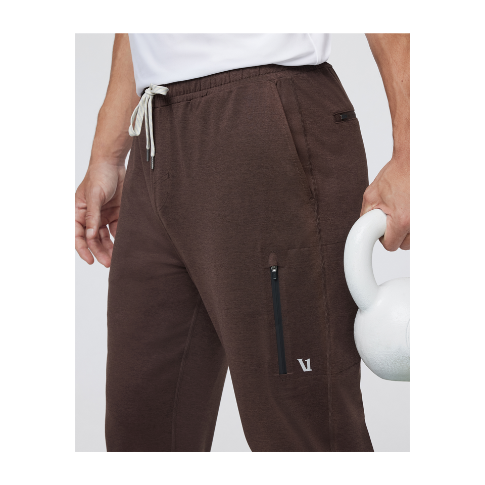 Vuori Men's Sunday Performance Jogger Java Heather