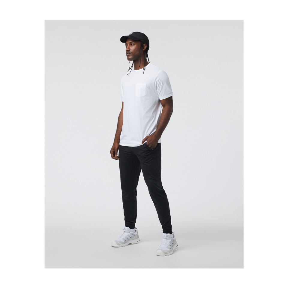 Vuori Men's Ponto Performance Pant Black Heather