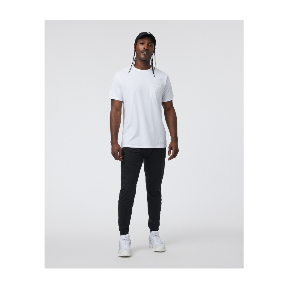 Vuori Men's Ponto Performance Pant Black Heather