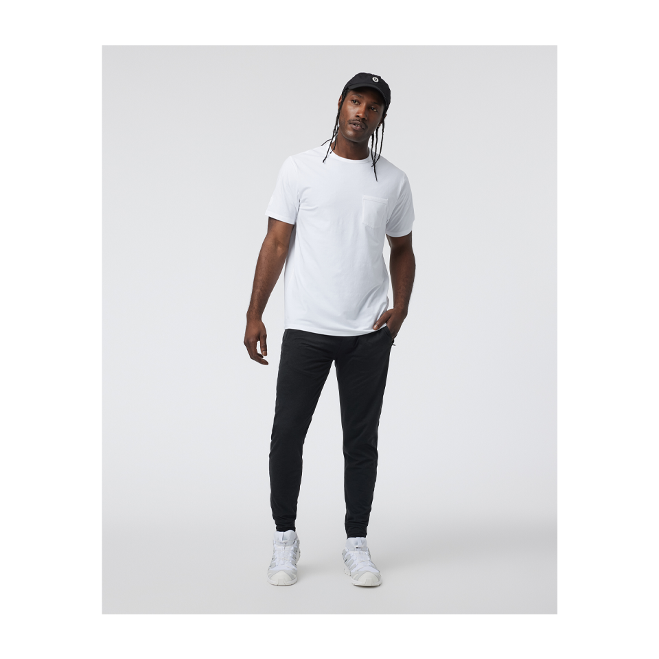 Vuori Men's Ponto Performance Pant Black Heather