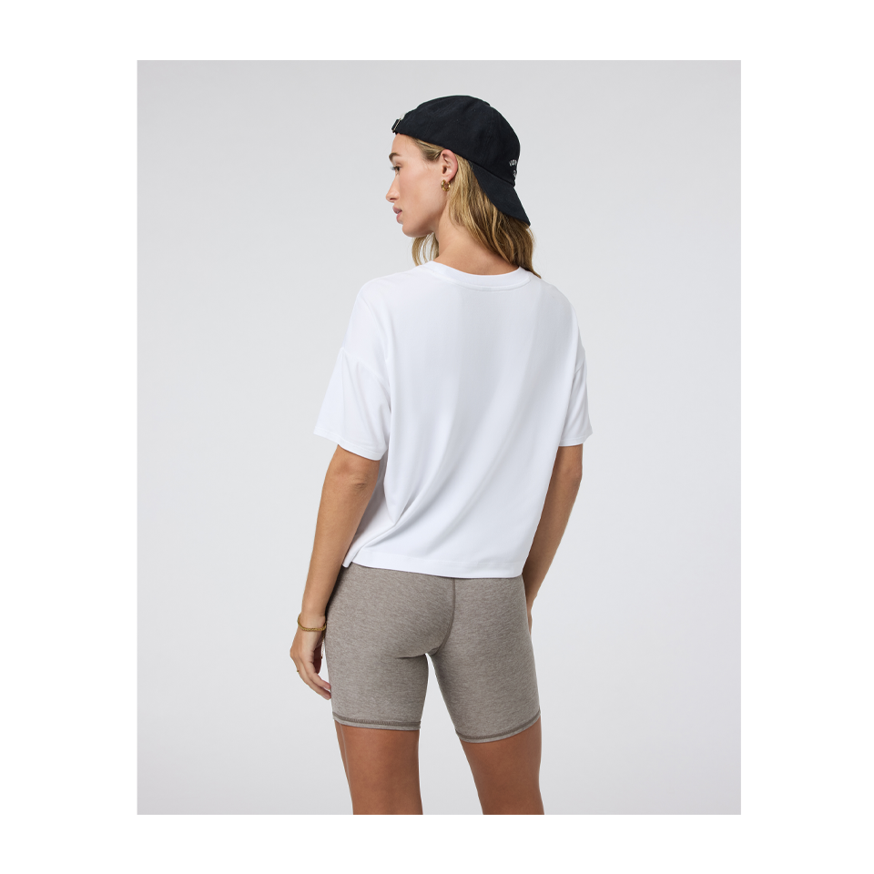 Vuori Women's Energy Tee White