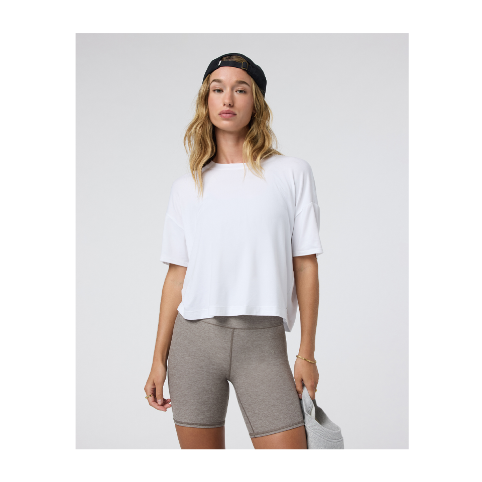Vuori Women's Energy Tee White