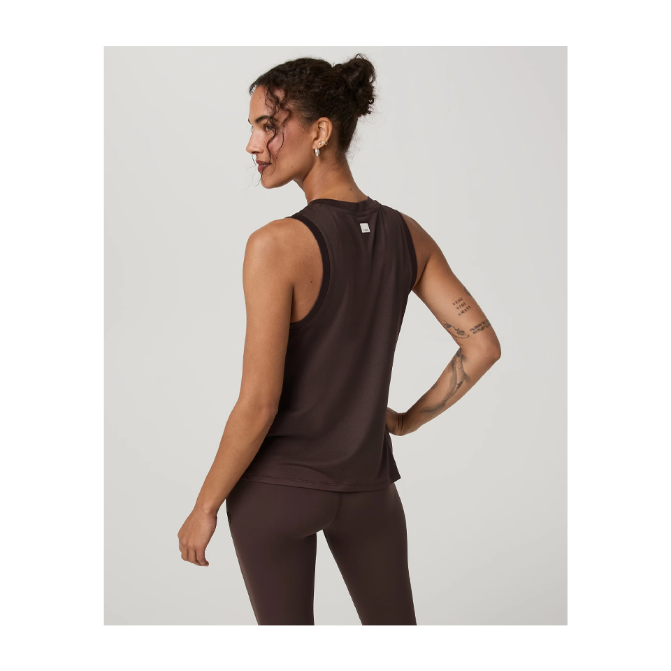 Vuori Women's Energy Top Long French Roast