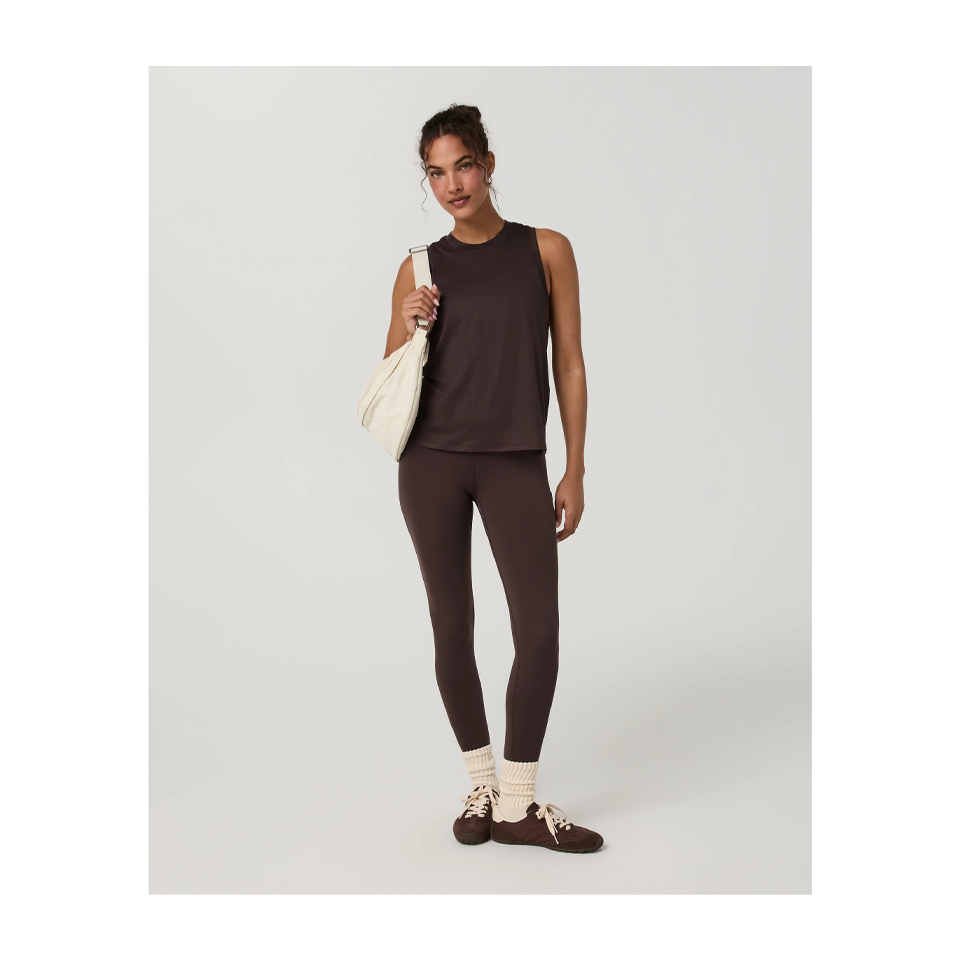 Vuori Women's Energy Top Long French Roast