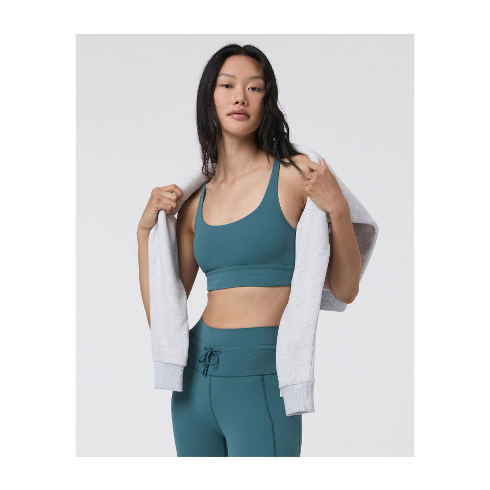 Vuori Women's Yosemite Longline Bra Tidal