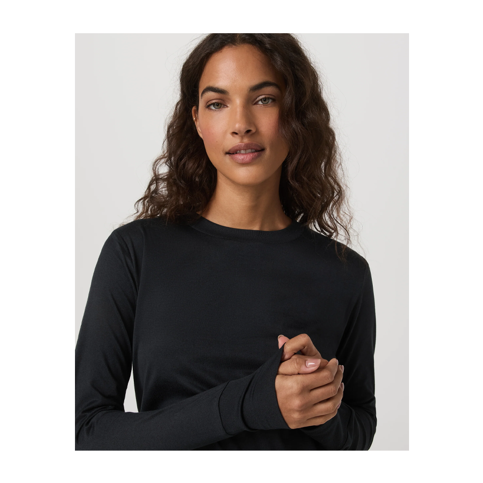 Vuori Women's Daydream Crew Black Heather
