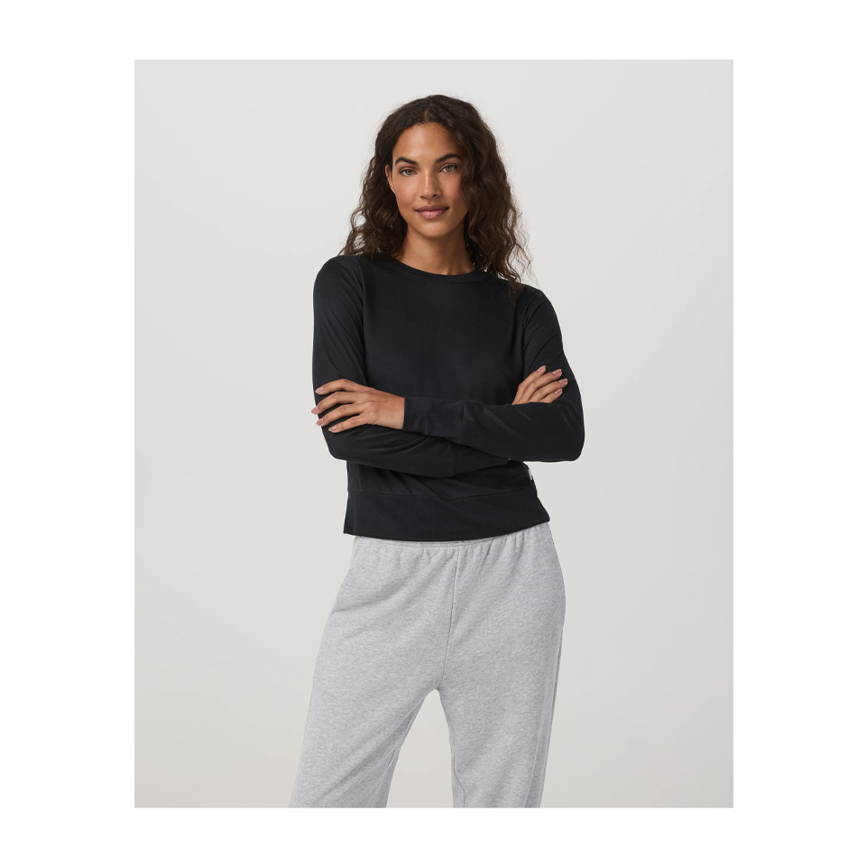 Vuori Women's Daydream Crew Black Heather
