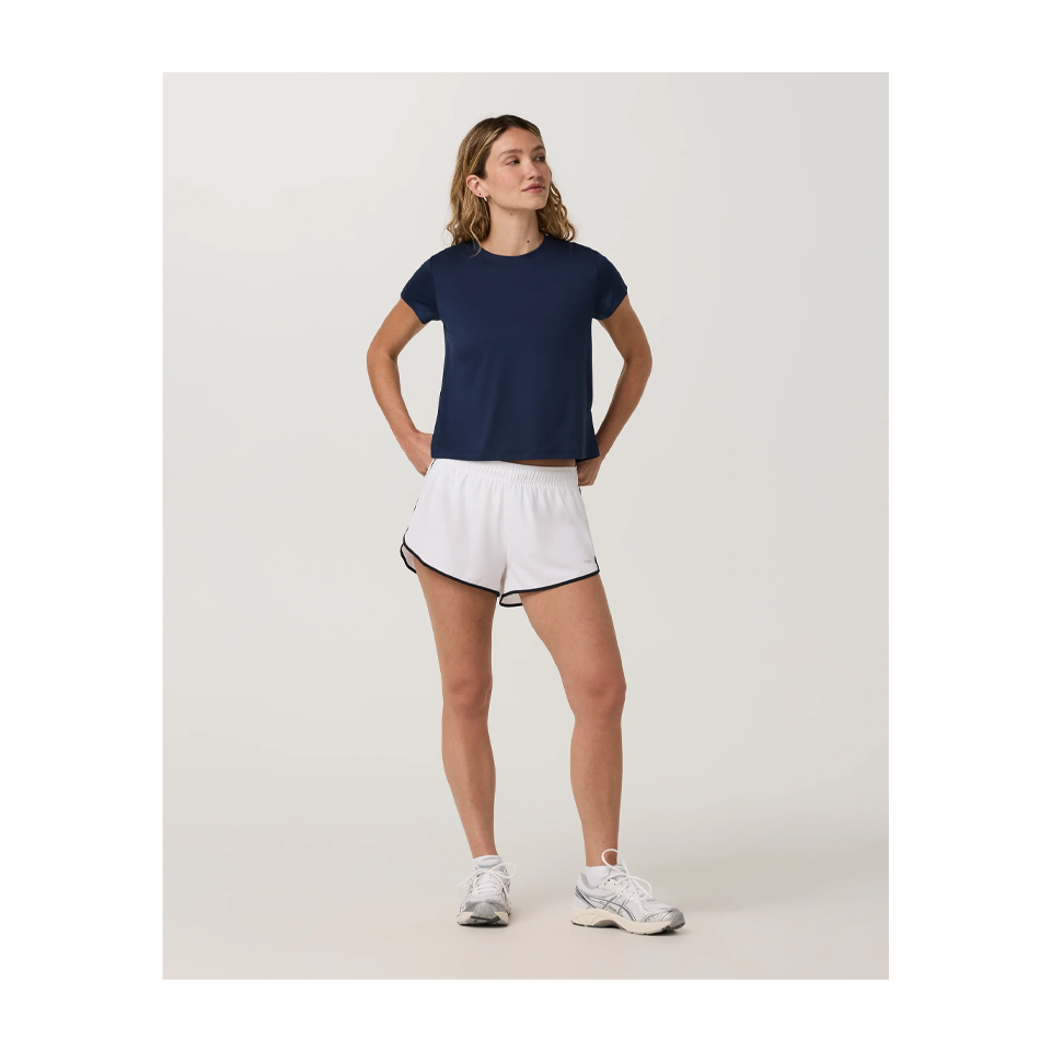 Vuori Women's Energy Classic Tee Blue Coast
