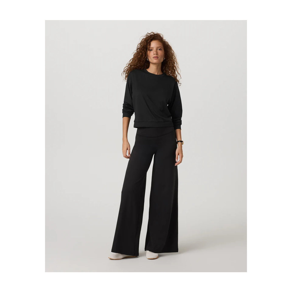 Vuori Halo Modern Crew Black Heather