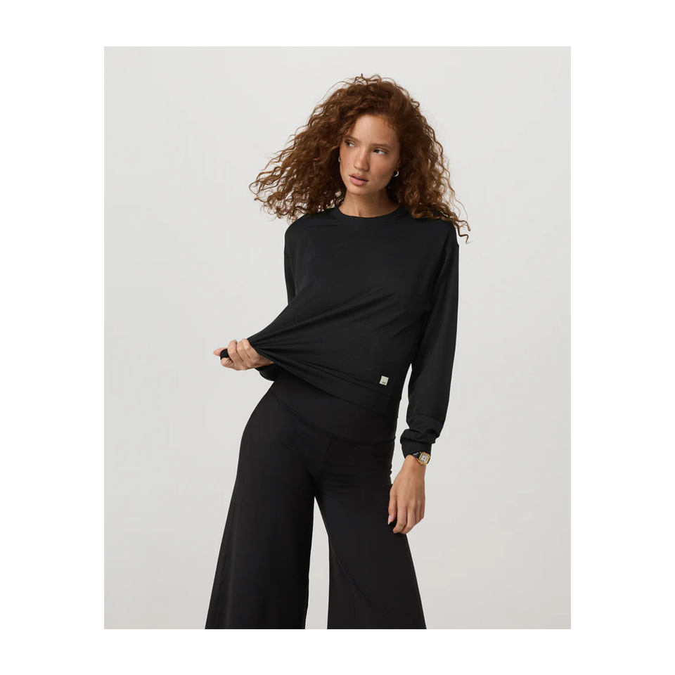 Vuori Halo Modern Crew Black Heather