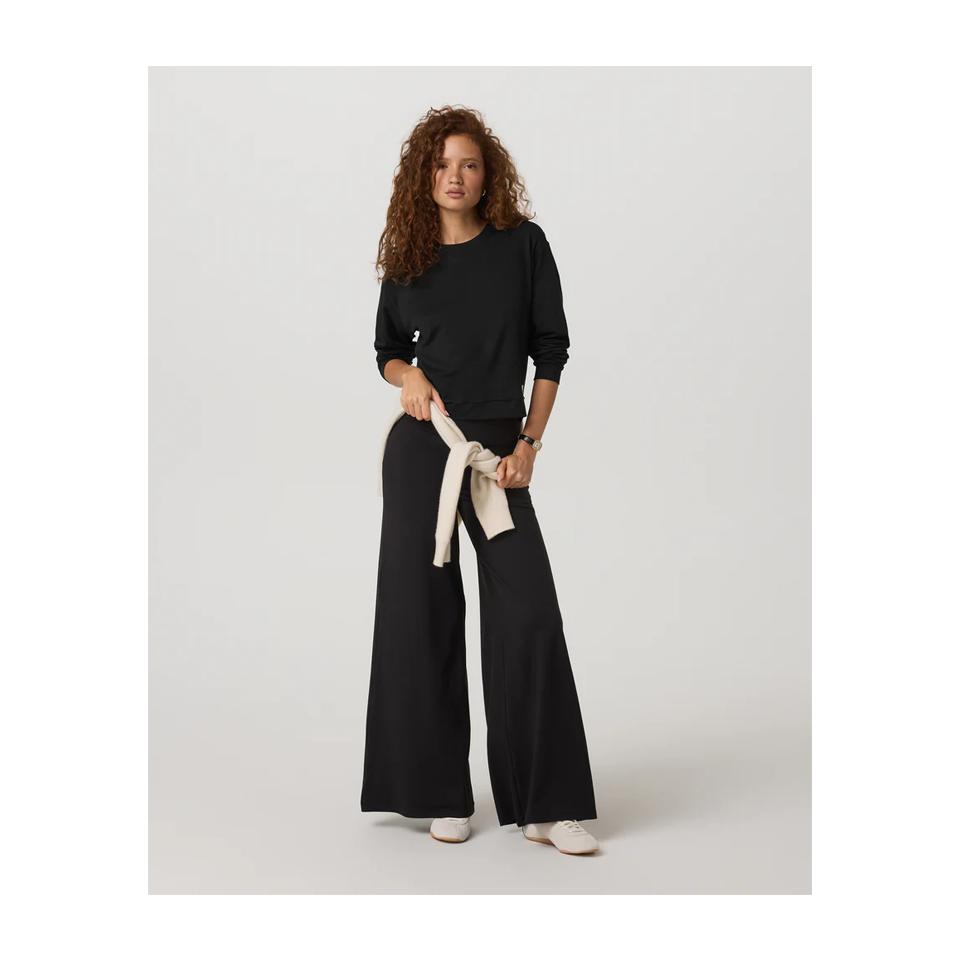 Vuori Halo Modern Crew Black Heather