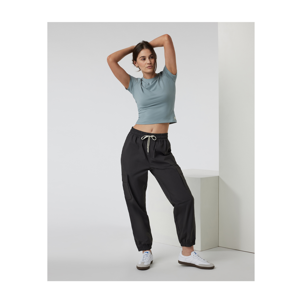 Vuori Women's Birch Jogger Vintage Black