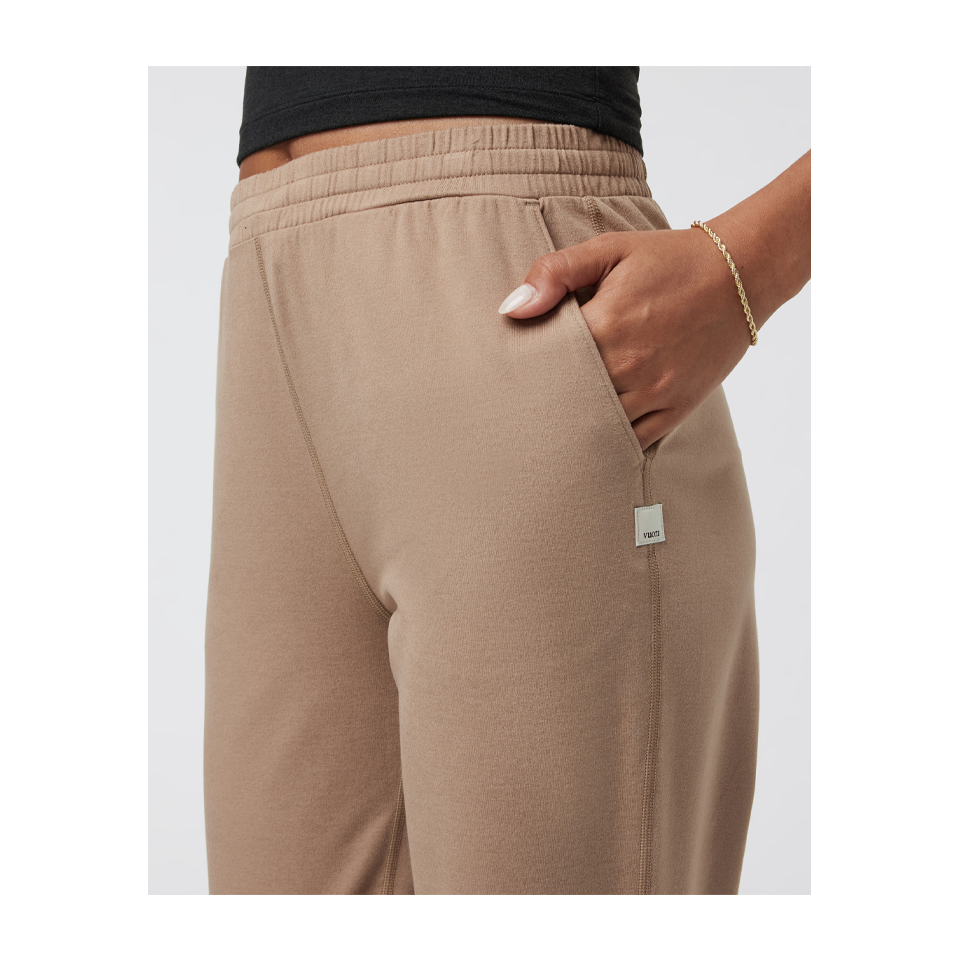 Vuori Women's Boyfriend Sweatpant Goldenrod Heather