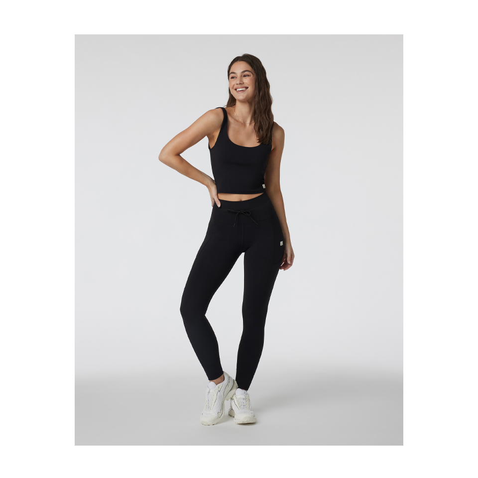 Vuori Women's Daily Pocket Legging Black