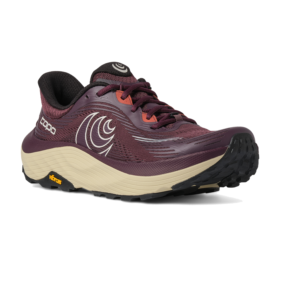 Topo Athletic Women's Ultraventure 5 Maroon/Tan