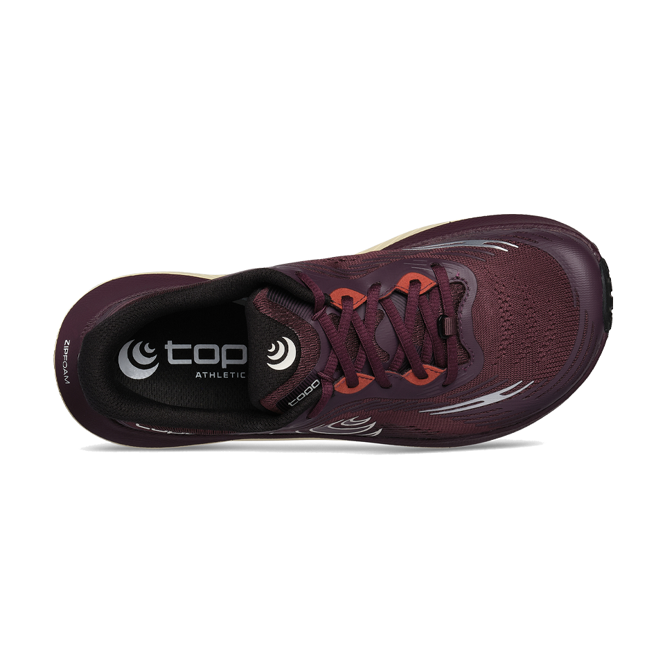 Topo Athletic Women's Ultraventure 5 Maroon/Tan