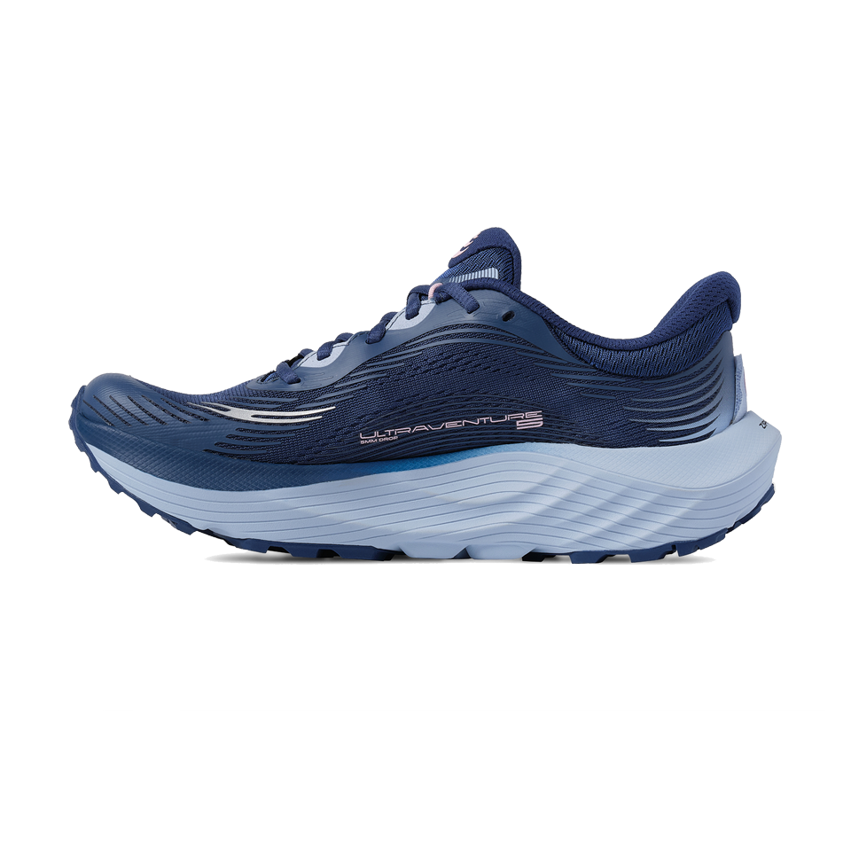 Topo Athletic Women's Ultraventure 5 Navy/Light Blue