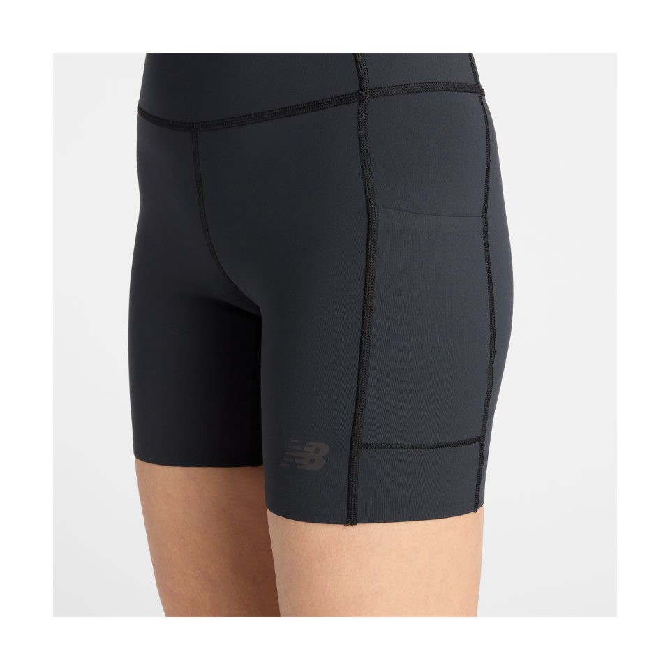 New Balance Women's RC Elite Storage Short 6" Black