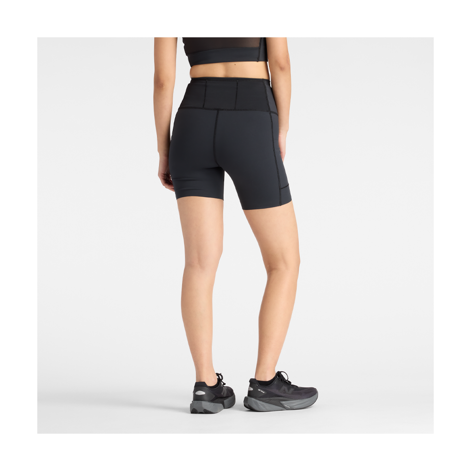 New Balance Women's RC Elite Storage Short 6" Black