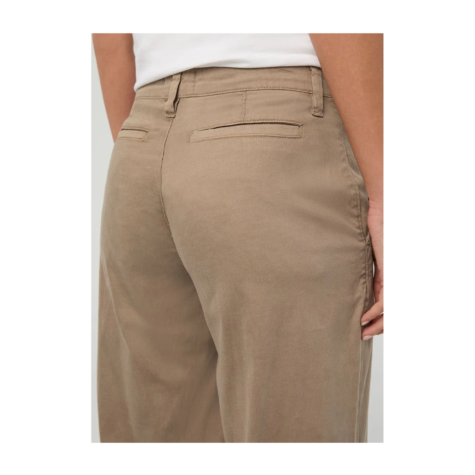 DUER Women's Deluxe Twill Trouser Desert Tan