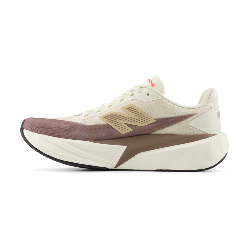New Balance Women's FuelCell Rebel v5 Angora/Earth Shadow