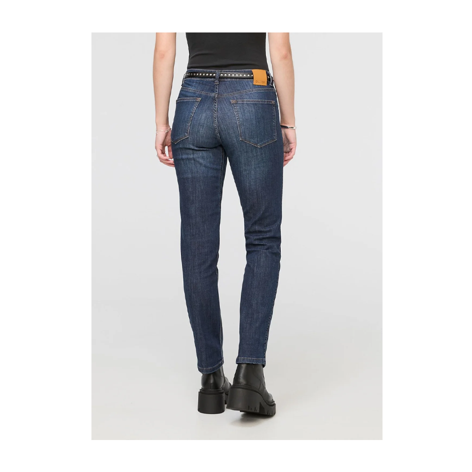 DUER Women's Performance Denim Girlfriend Heritage Blue