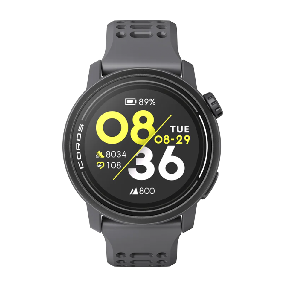 COROS PACE 3 Black/Silicone Band
