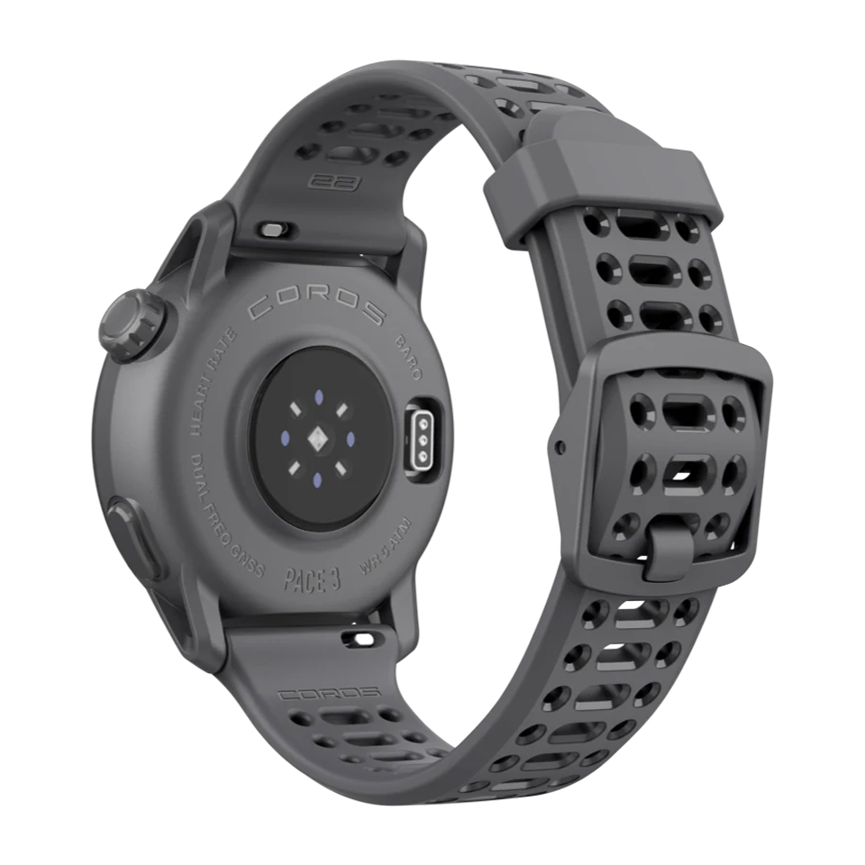 COROS PACE 3 Black/Silicone Band