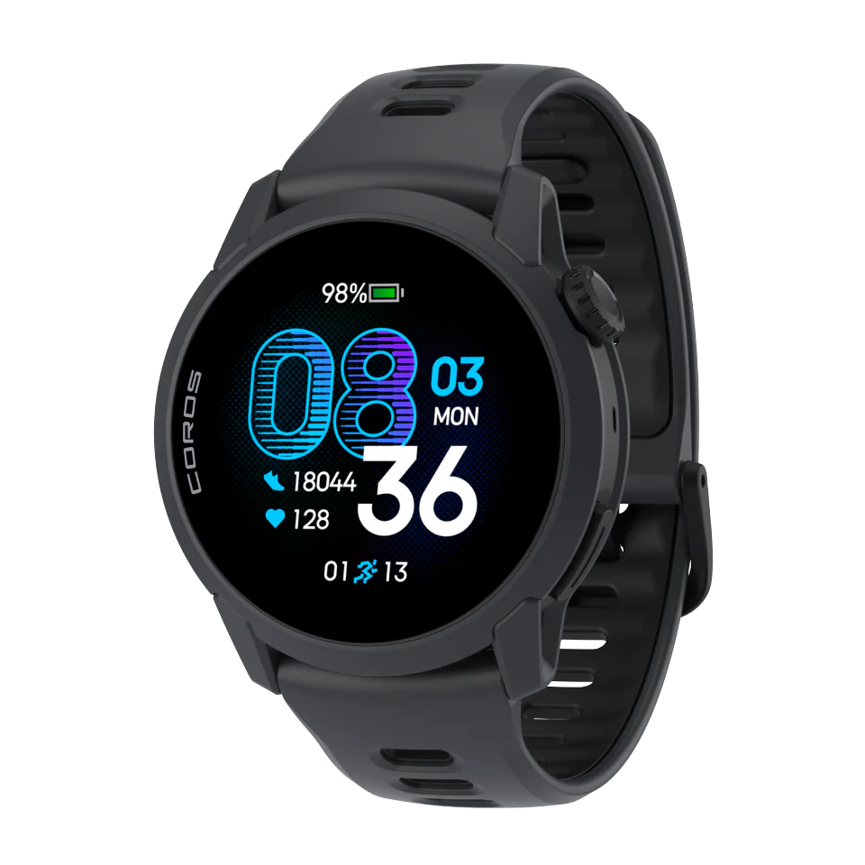 COROS PACE 4 Black Silicone Band