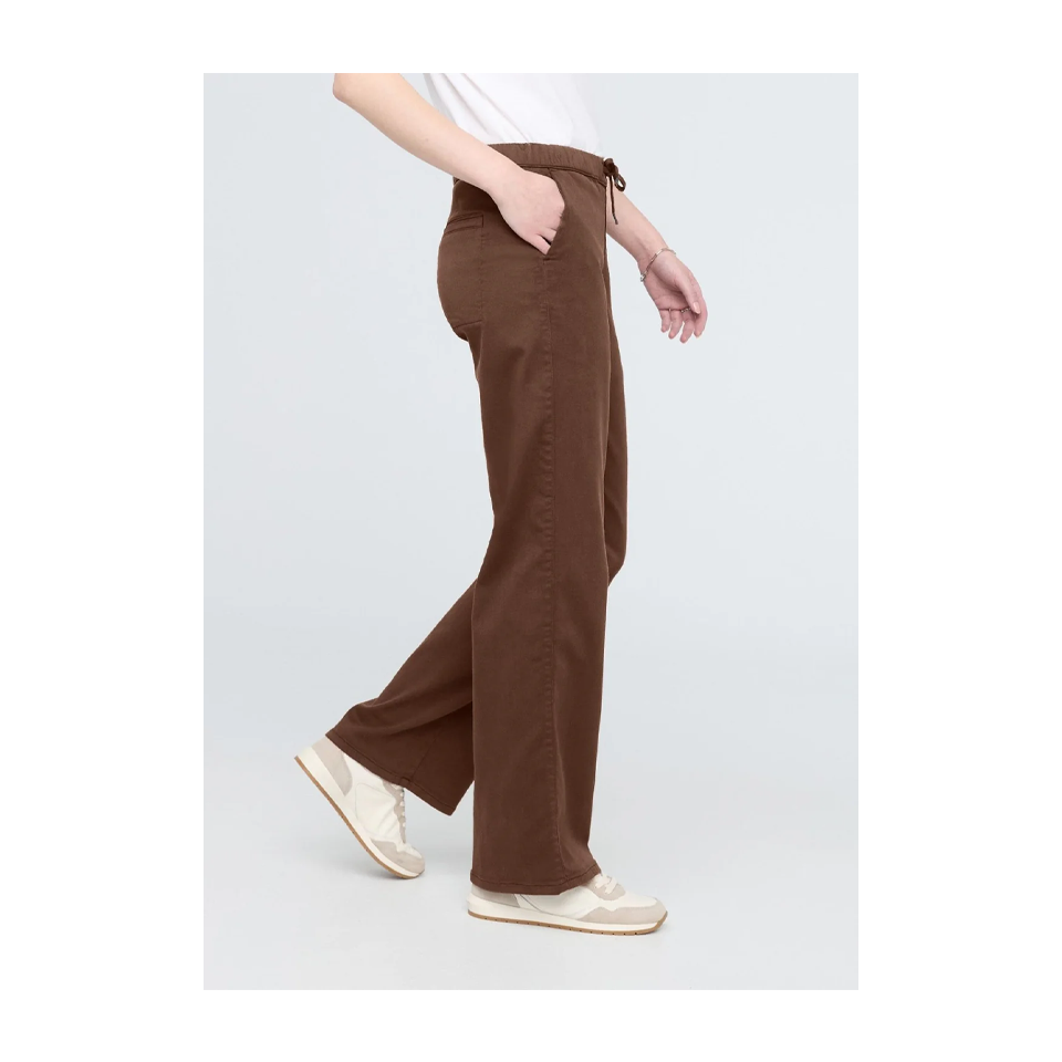 DUER Women's No Sweat Wide Leg Pant Deep Taupe
