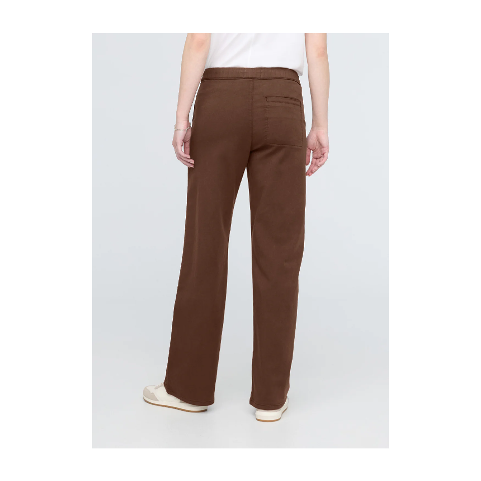 DUER Women's No Sweat Wide Leg Pant Deep Taupe