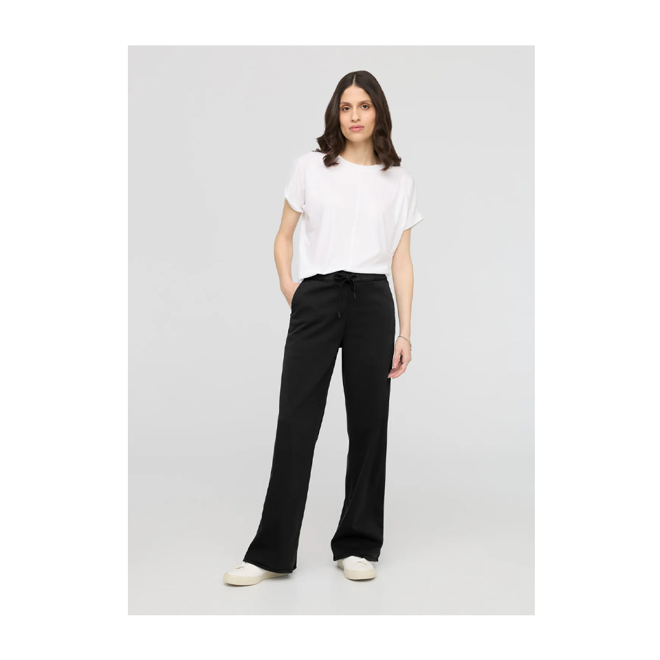 DUER Women's No Sweat Wide Leg Pant Black