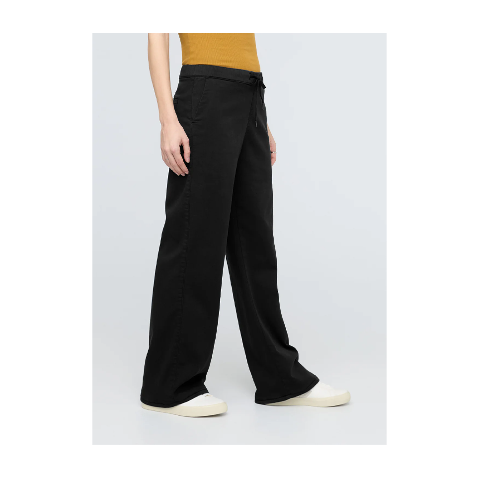 DUER Women's No Sweat Wide Leg Pant Black