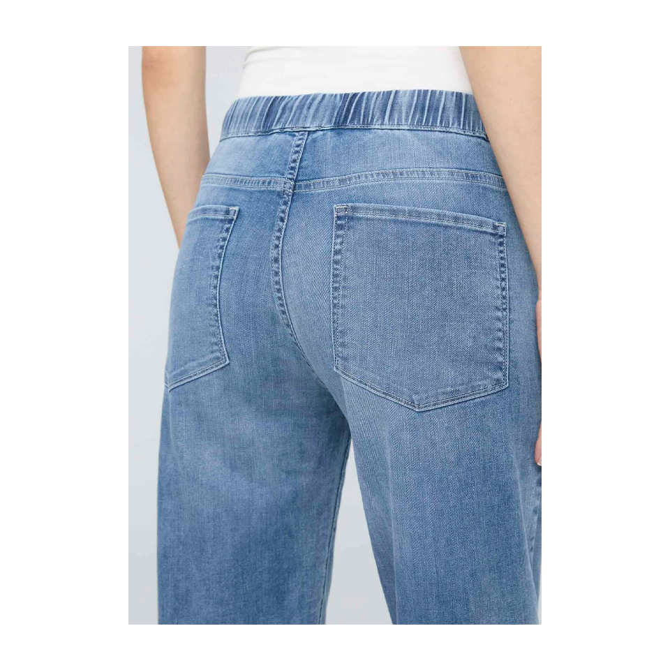 DUER Women's Performance Denim Lite Harbour Pant Light Stone