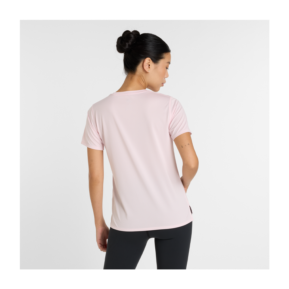 New Balance Women's Sport Essentials T-Shirt Rose Sugar