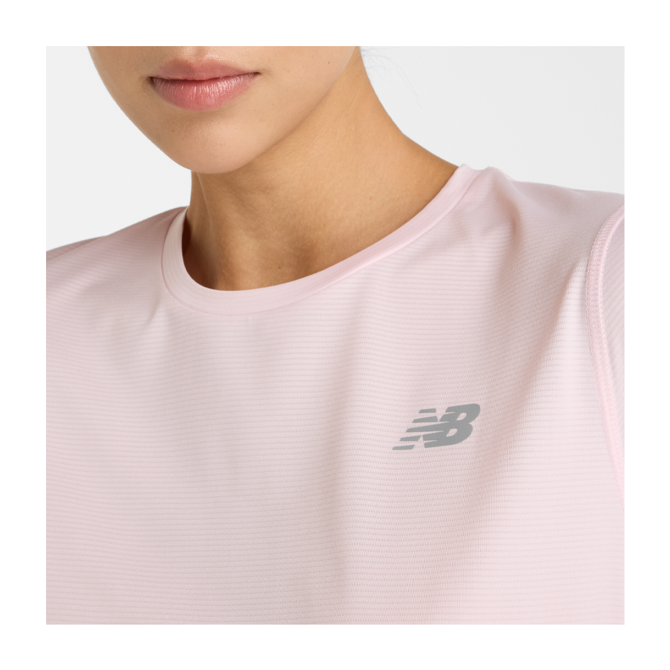 New Balance Women's Sport Essentials T-Shirt Rose Sugar