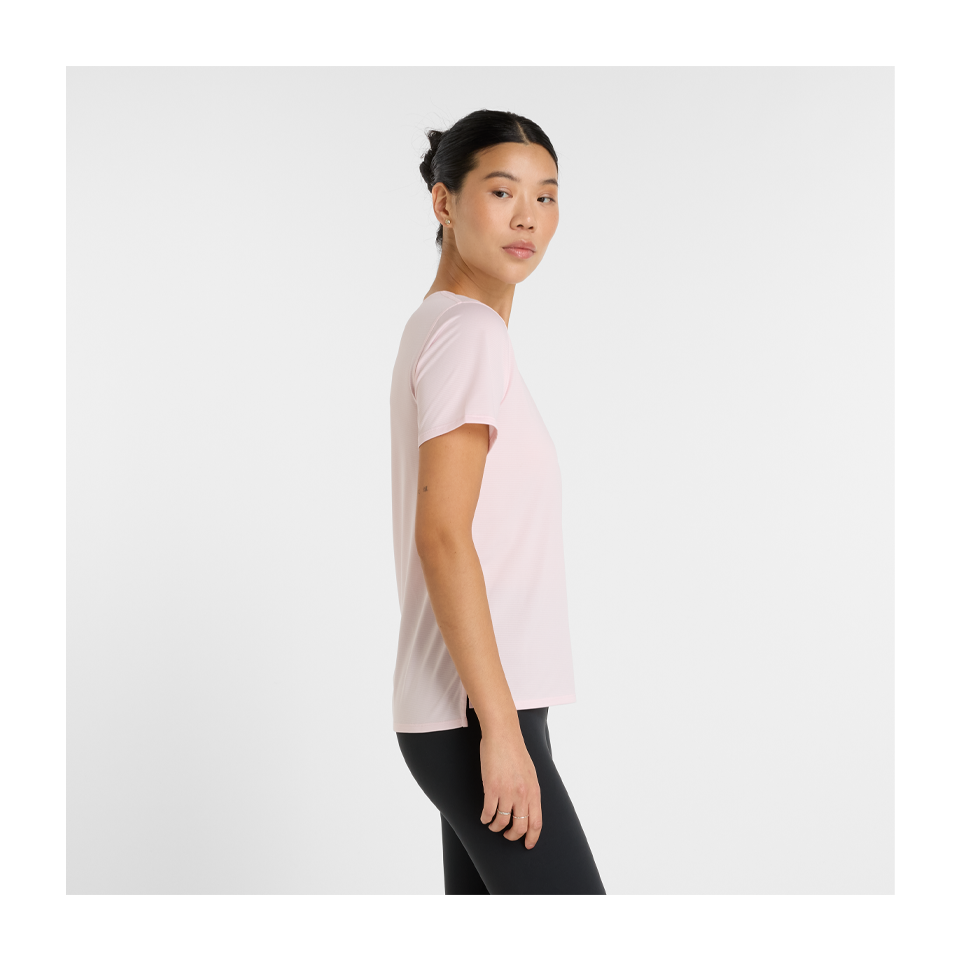 New Balance Women's Sport Essentials T-Shirt Rose Sugar