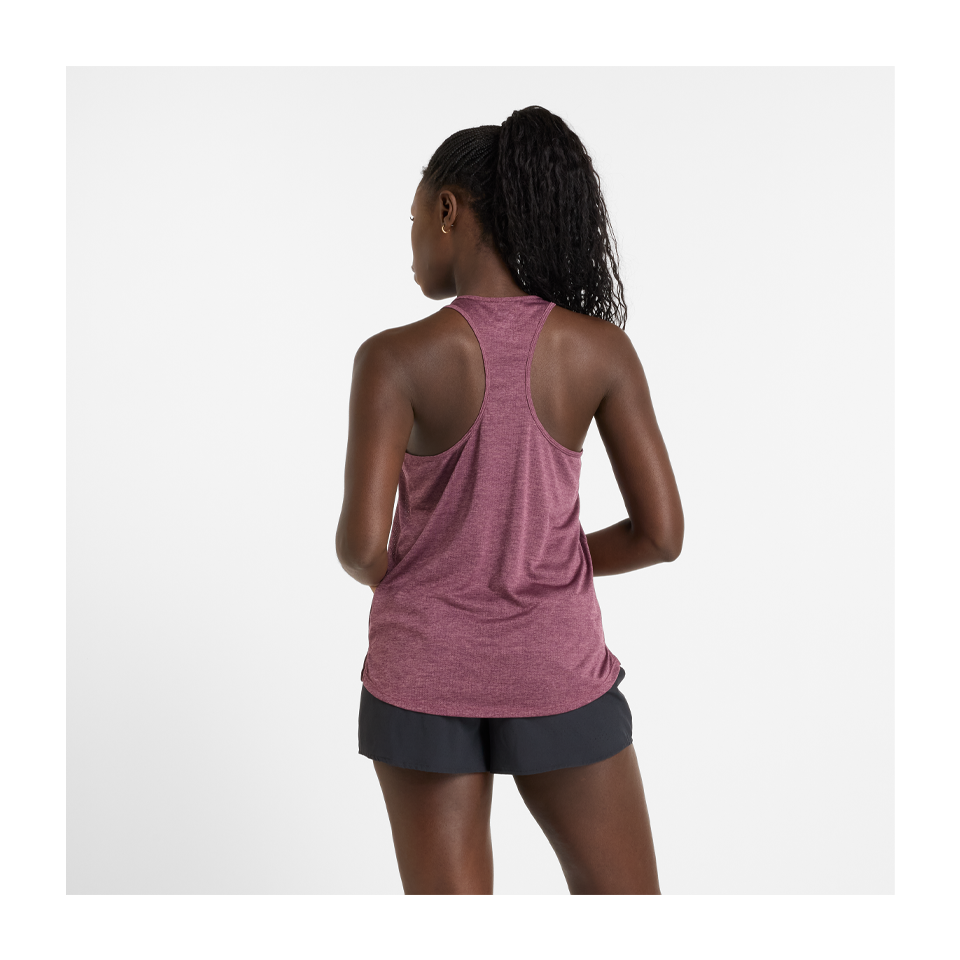 New Balance Women's Athletics Tank Faded Plum