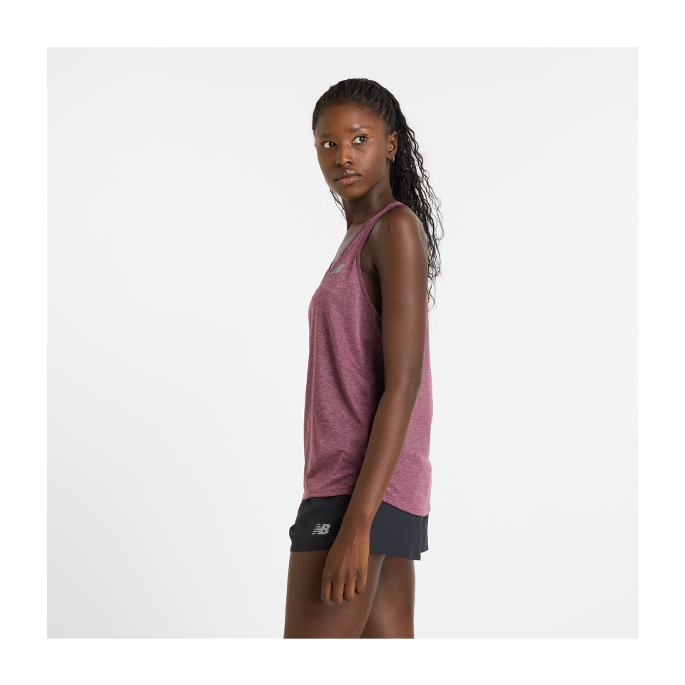 New Balance Women's Athletics Tank Faded Plum