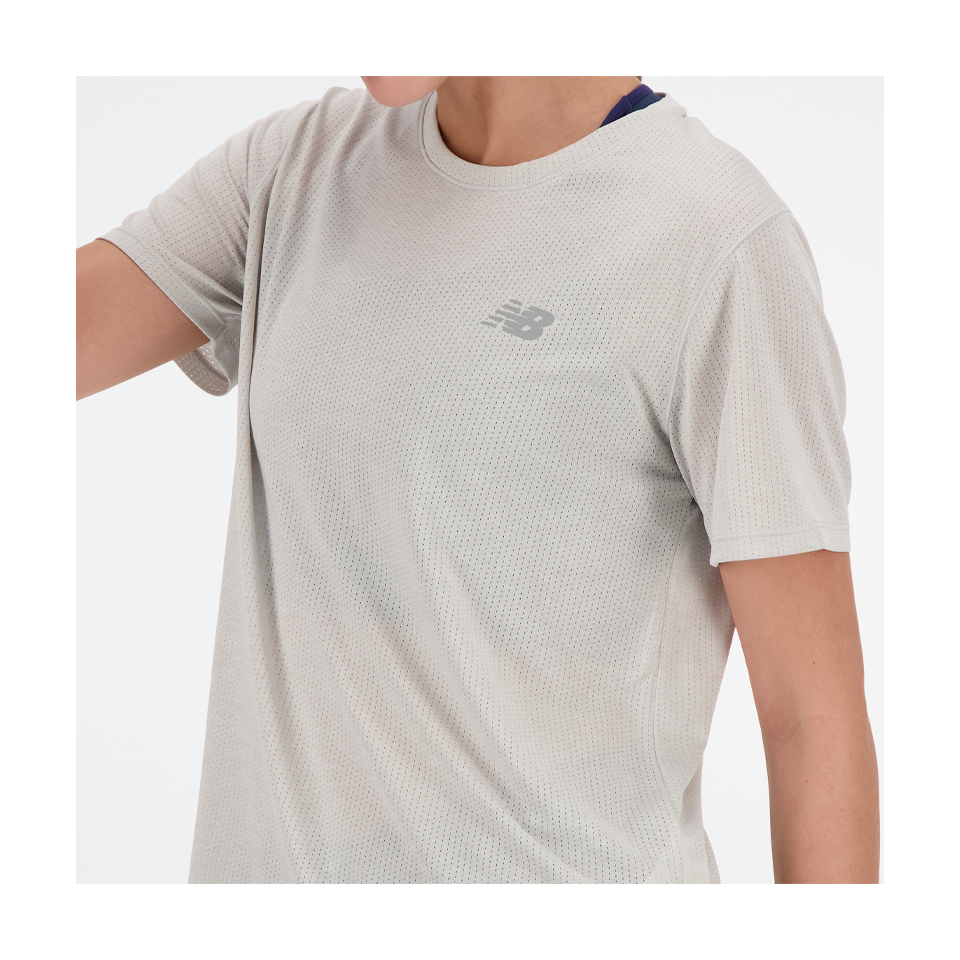 New Balance Women's RC Essential T-Shirt Grey