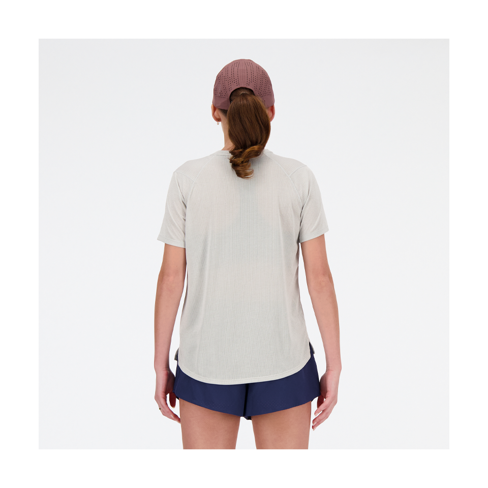 New Balance Women's RC Essential T-Shirt Grey