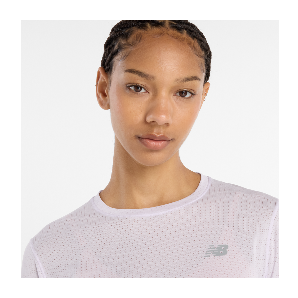 New Balance Women's Athletics Long Sleeve Light Purple