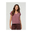 DUER Women's PurePima Dolman V-Neck Washed Dusty Rose